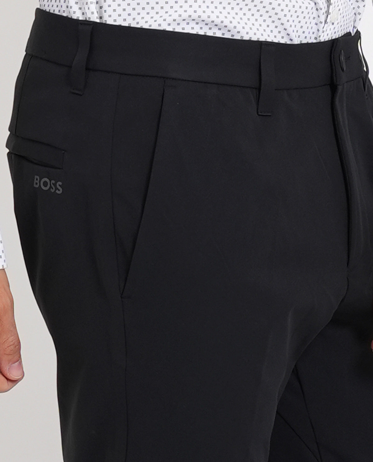 Pantaloni uomo Boss con logo sul retro<BR/> 