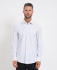 Boss men's slim-fit shirt in stretch fabric