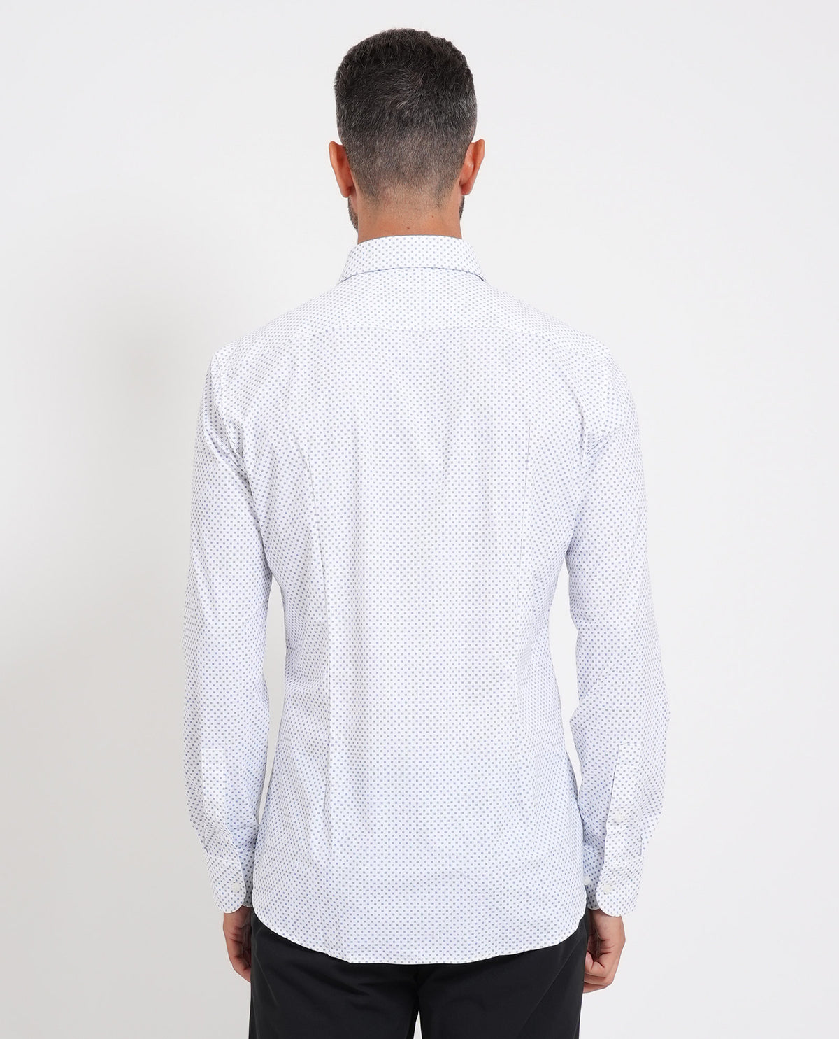 Camicia slim fit uomo Boss in tessuto elasticizzato<BR/> 