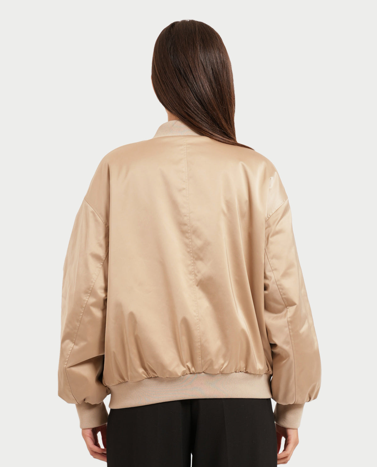 Bomber donna Boss reversibile in pelliccia sintetica 