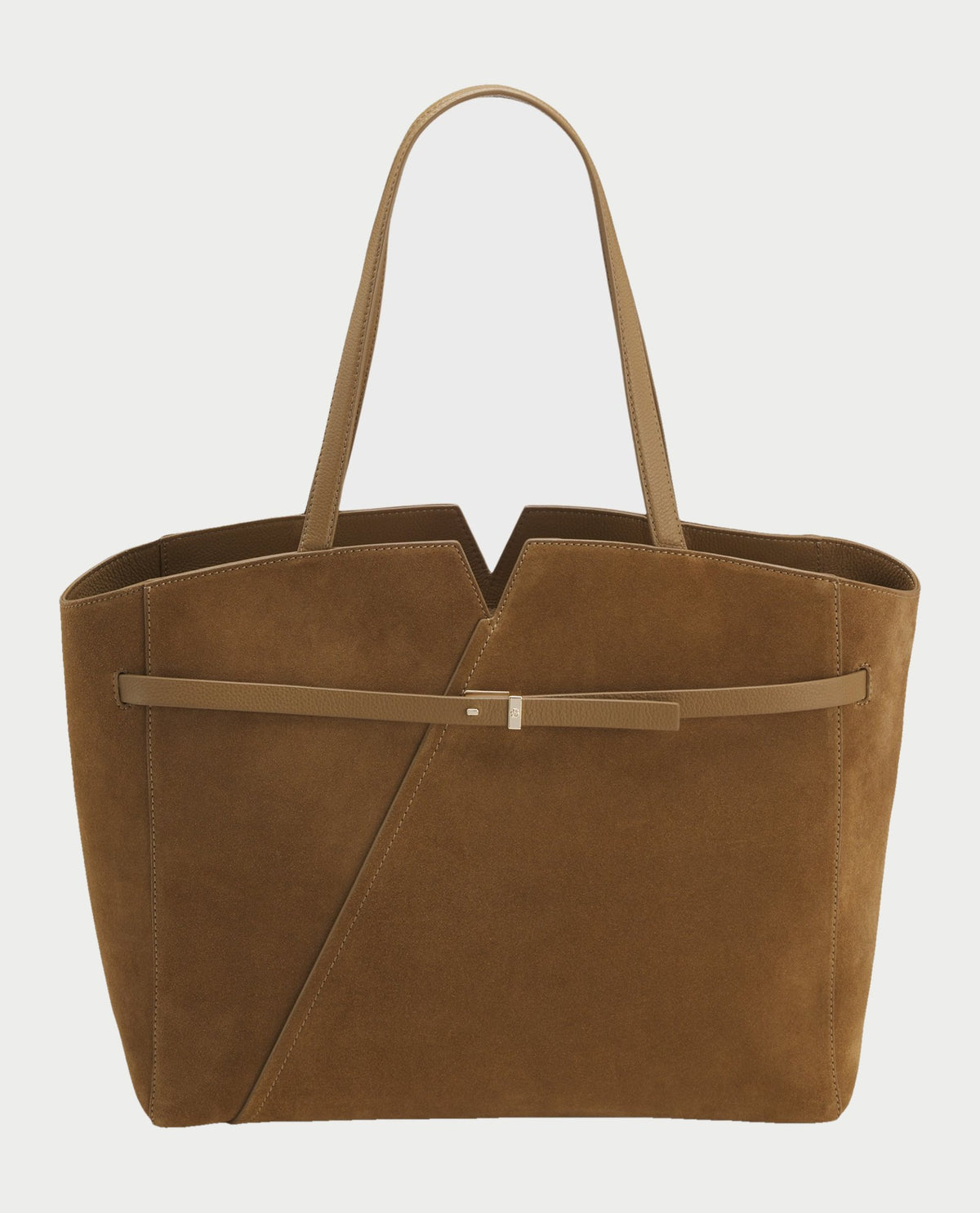 Borsa tote Boss donna Revers in pelle scamosciata 