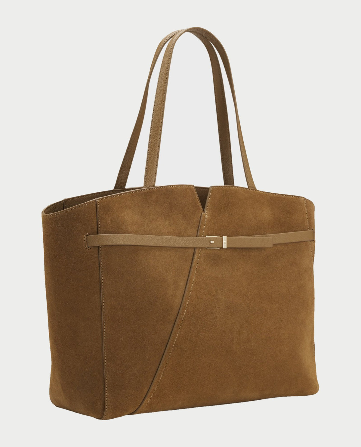 Borsa tote Boss donna Revers in pelle scamosciata 