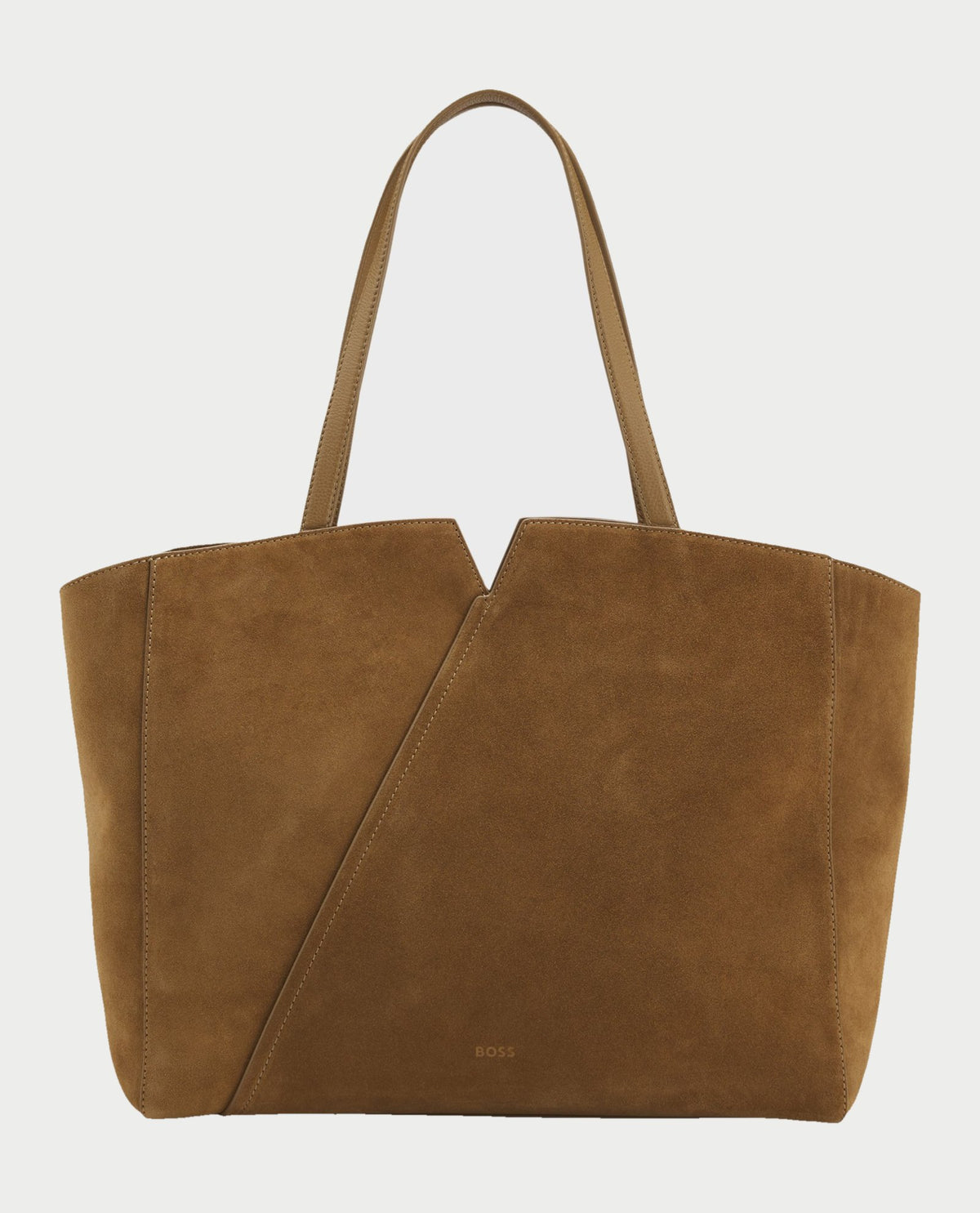Borsa tote Boss donna Revers in pelle scamosciata 