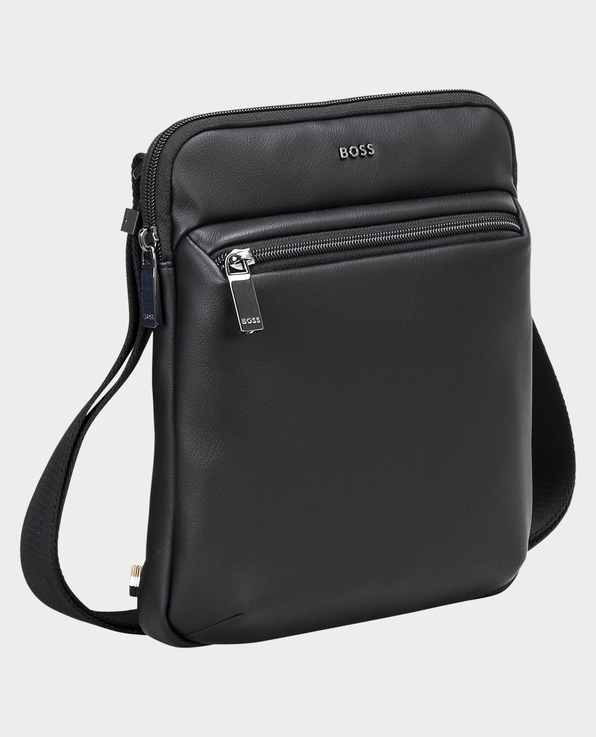 Borsa a tracolla Boss uomo con logo 