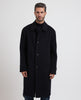 Boss men's long wool-blend coat