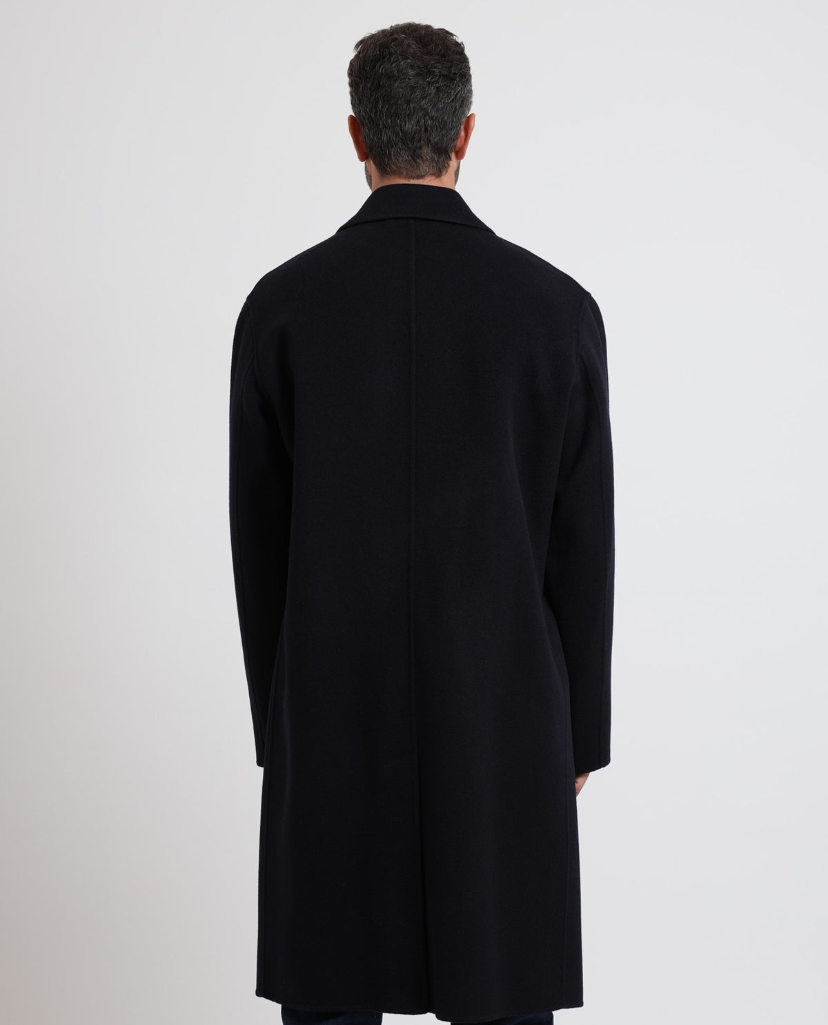 Cappotto lungo uomo di Boss in misto lana 