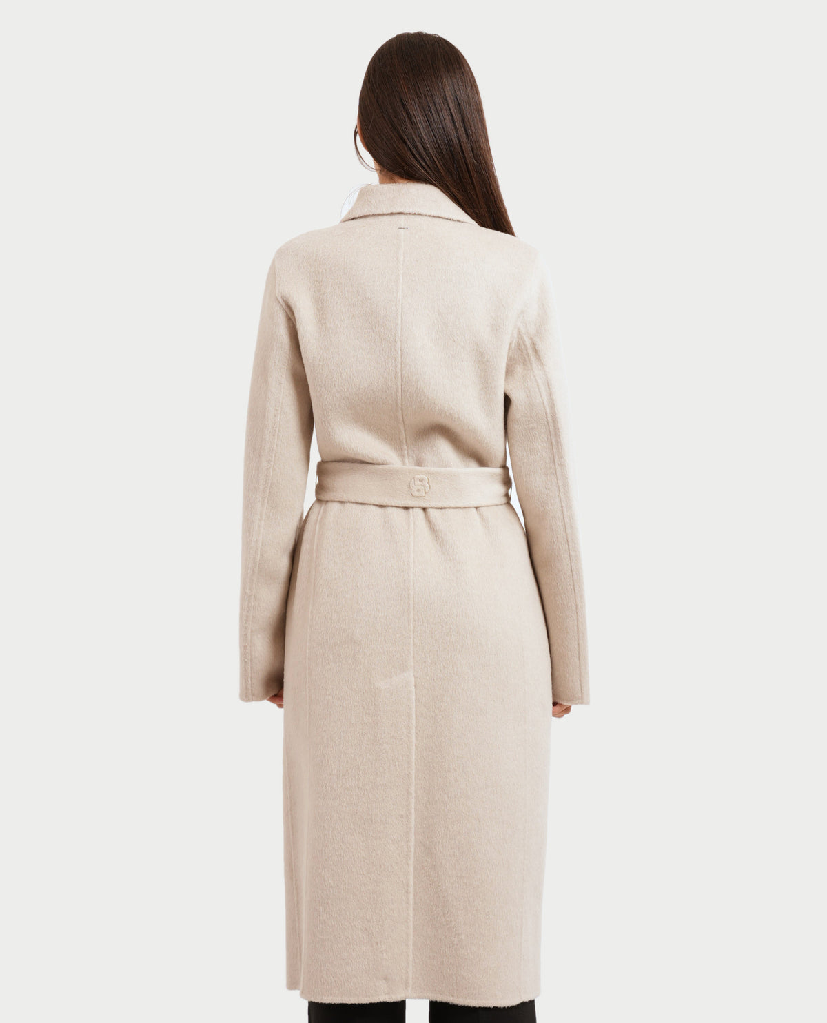 Cappotto lungo in lana Boss donna 