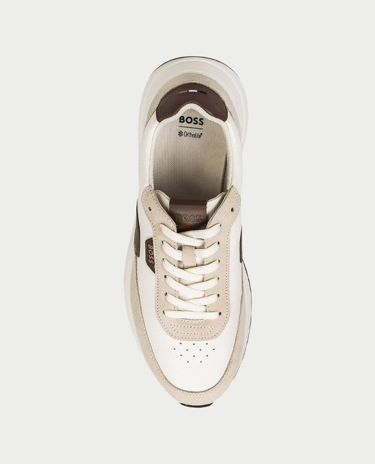 Sneakers uomo Boss color block 