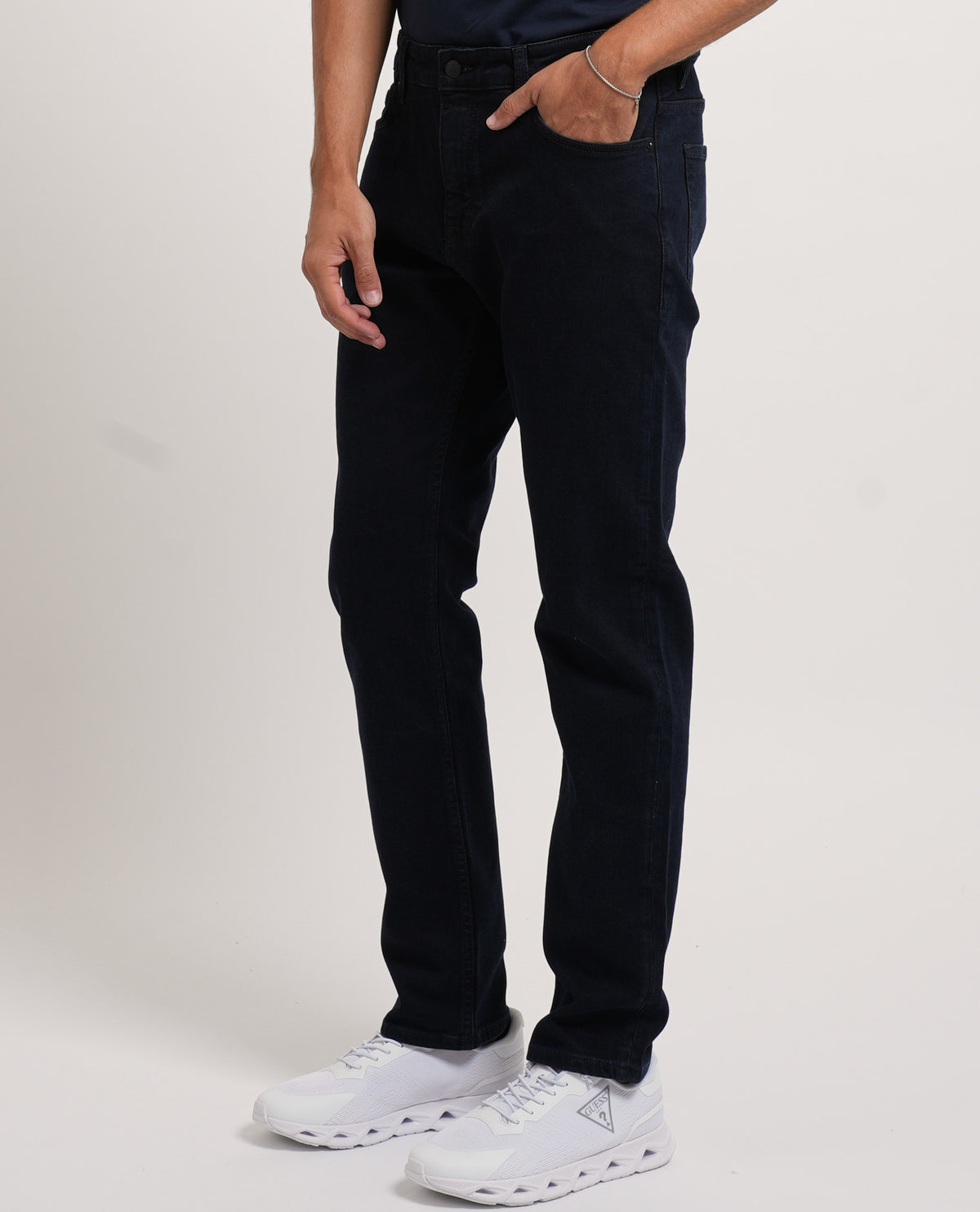Jeans uomo Boss slim fit in tessuto elasticizzato 