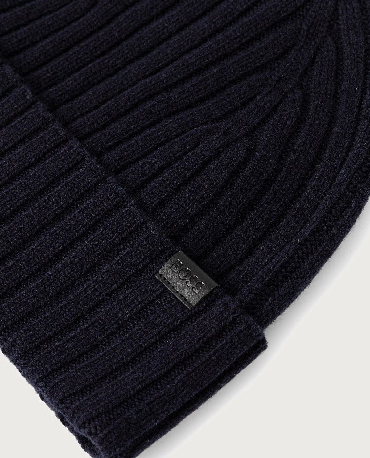 Cappello in lana Boss con risvolto 