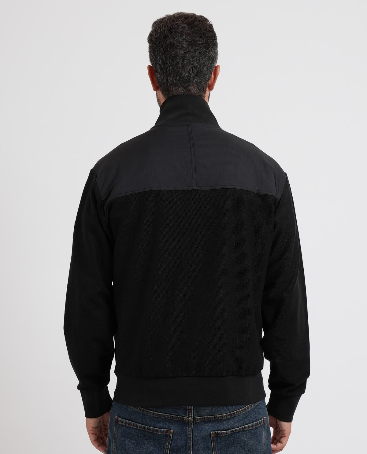 Felpa uomo Boss fullzip con tasca 
