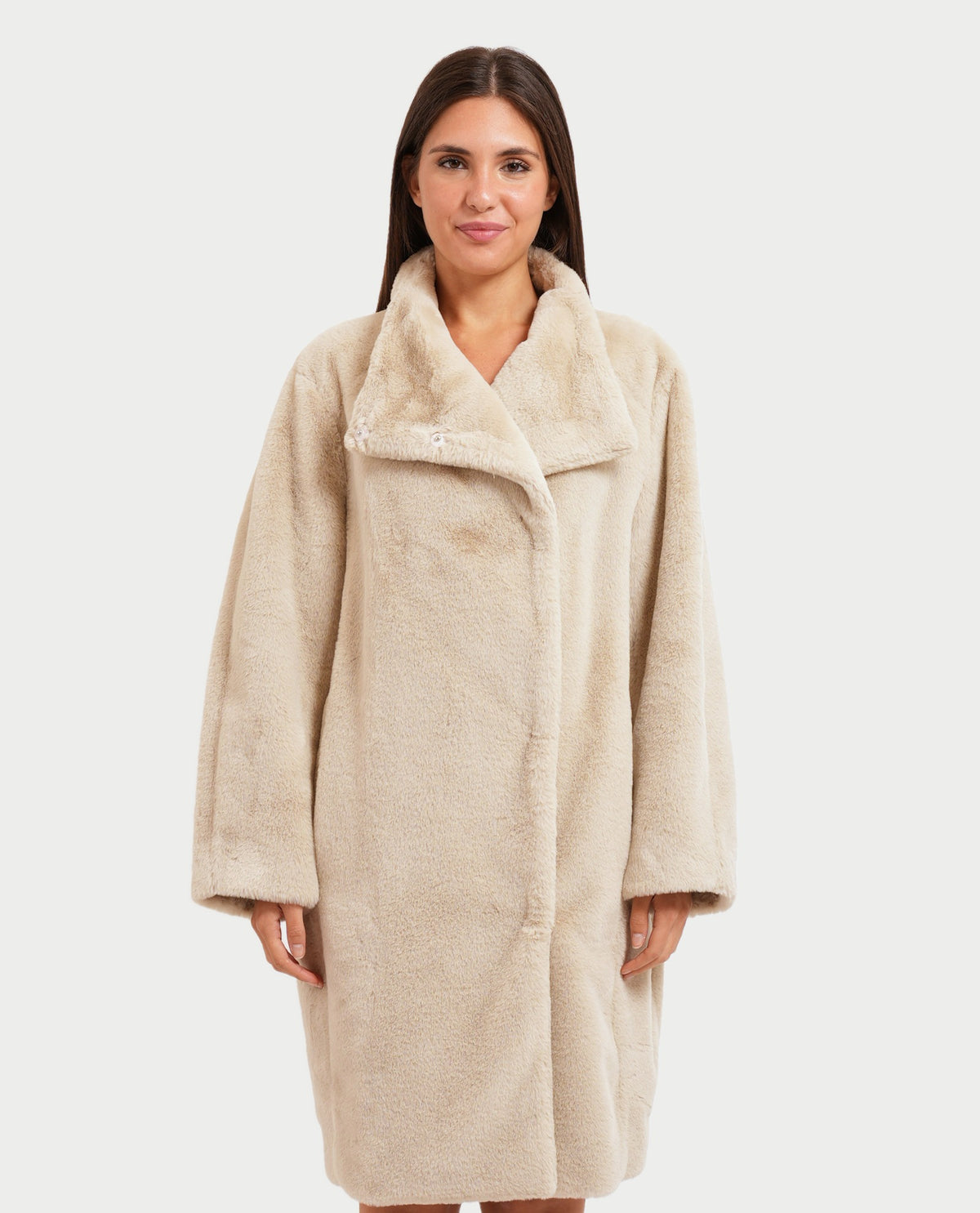 Cappotto in peluche donna Boss 