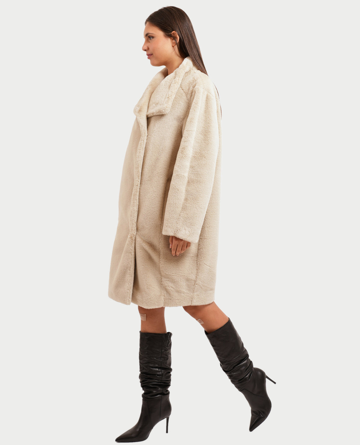 Cappotto in peluche donna Boss 