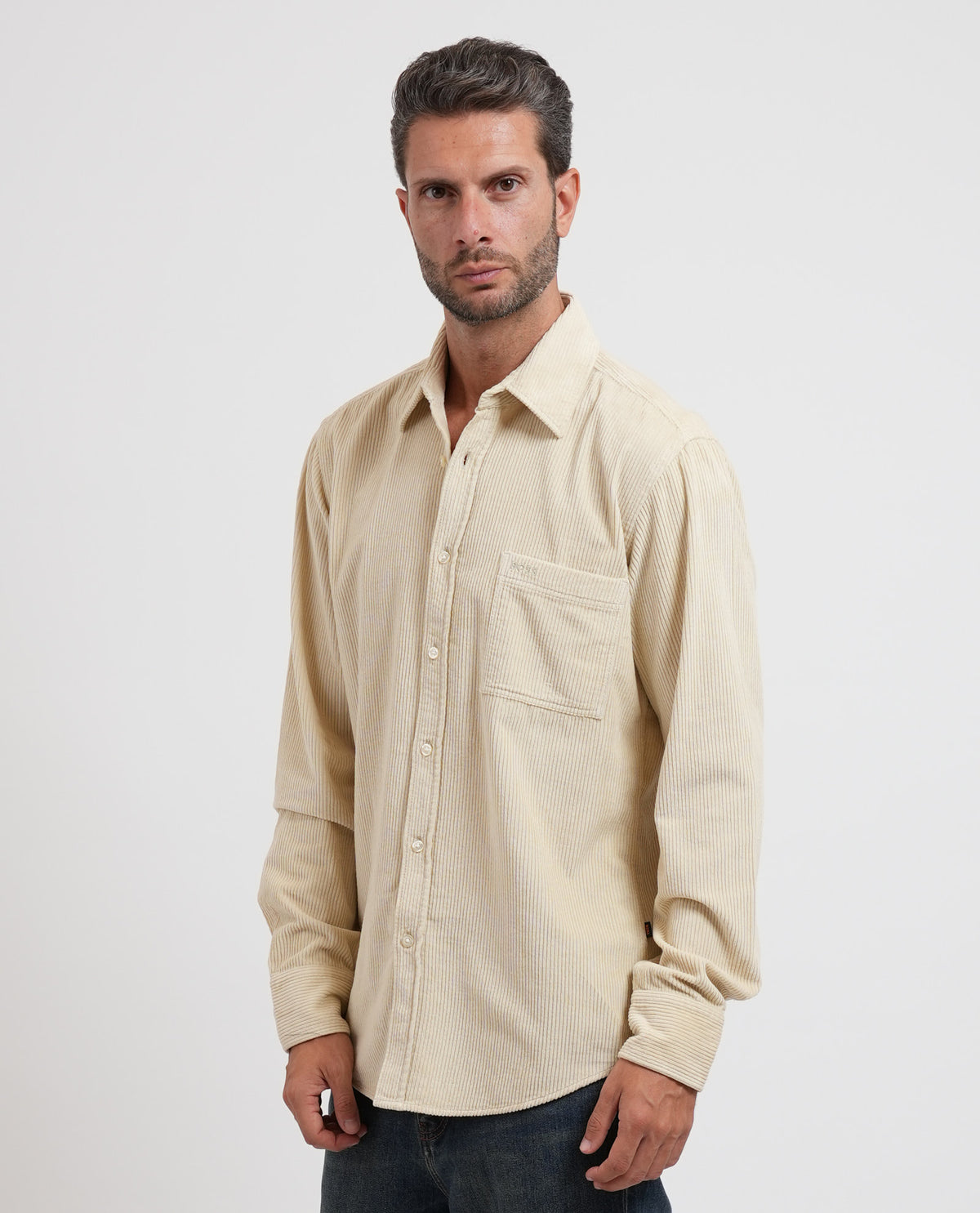 Camicia in velluto Boss uomo regular fit 