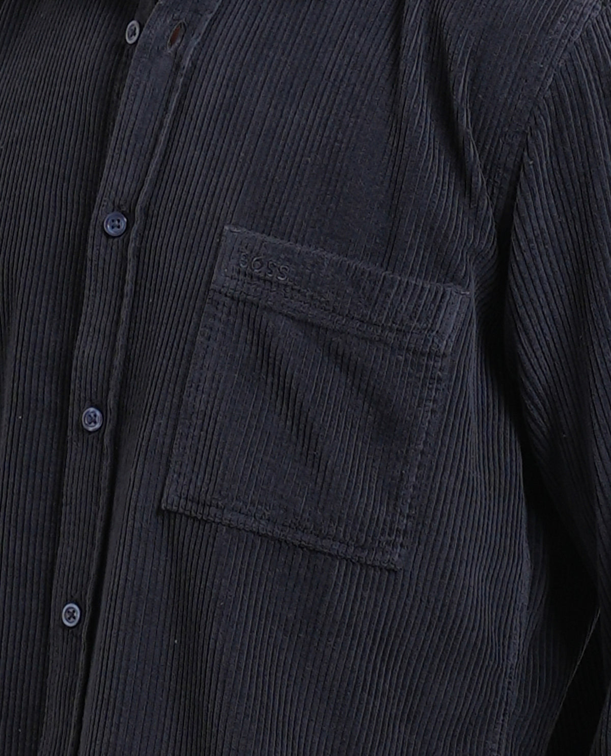 Camicia in velluto Boss uomo regular fit 