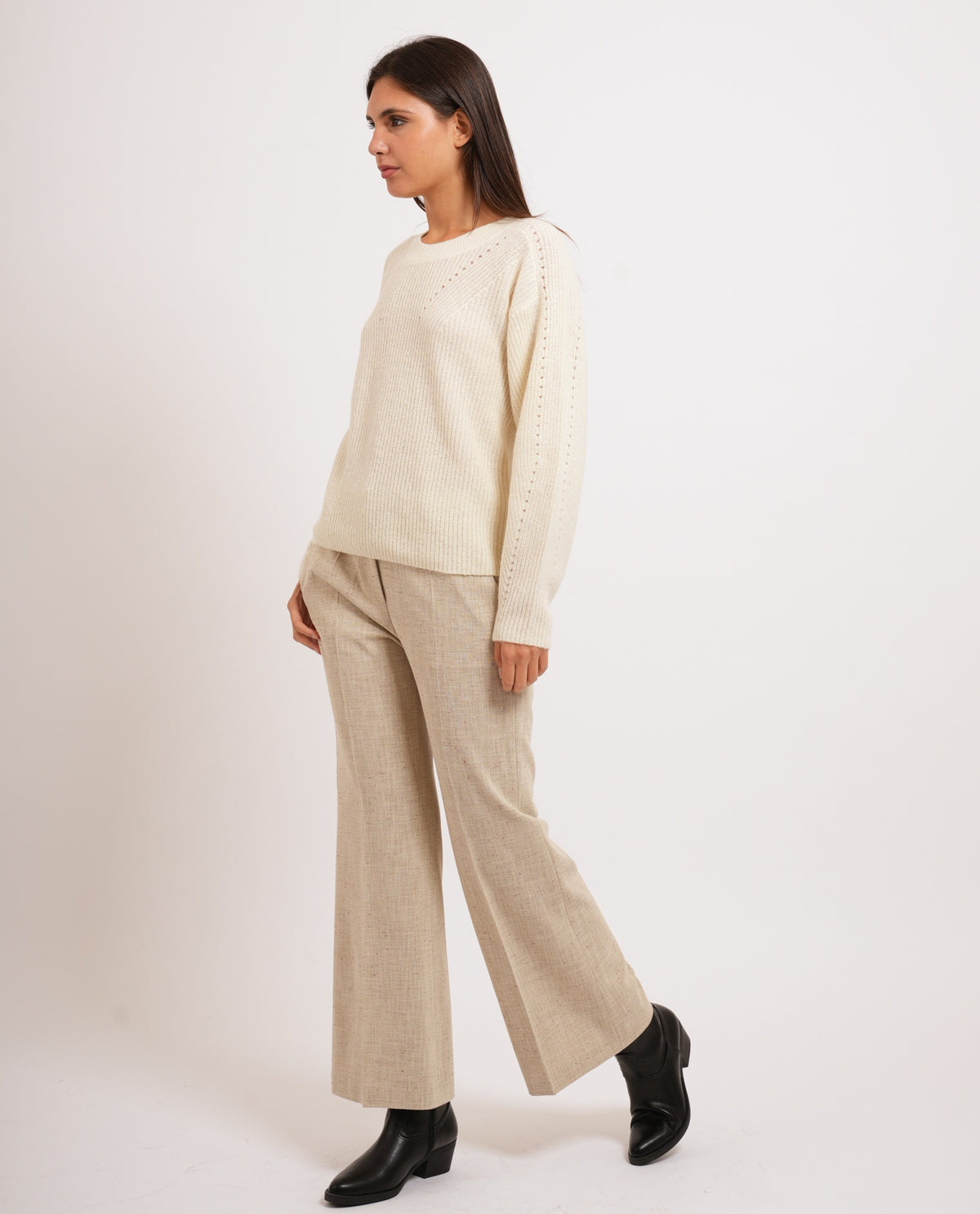 Maglione donna Boss in misto lana 