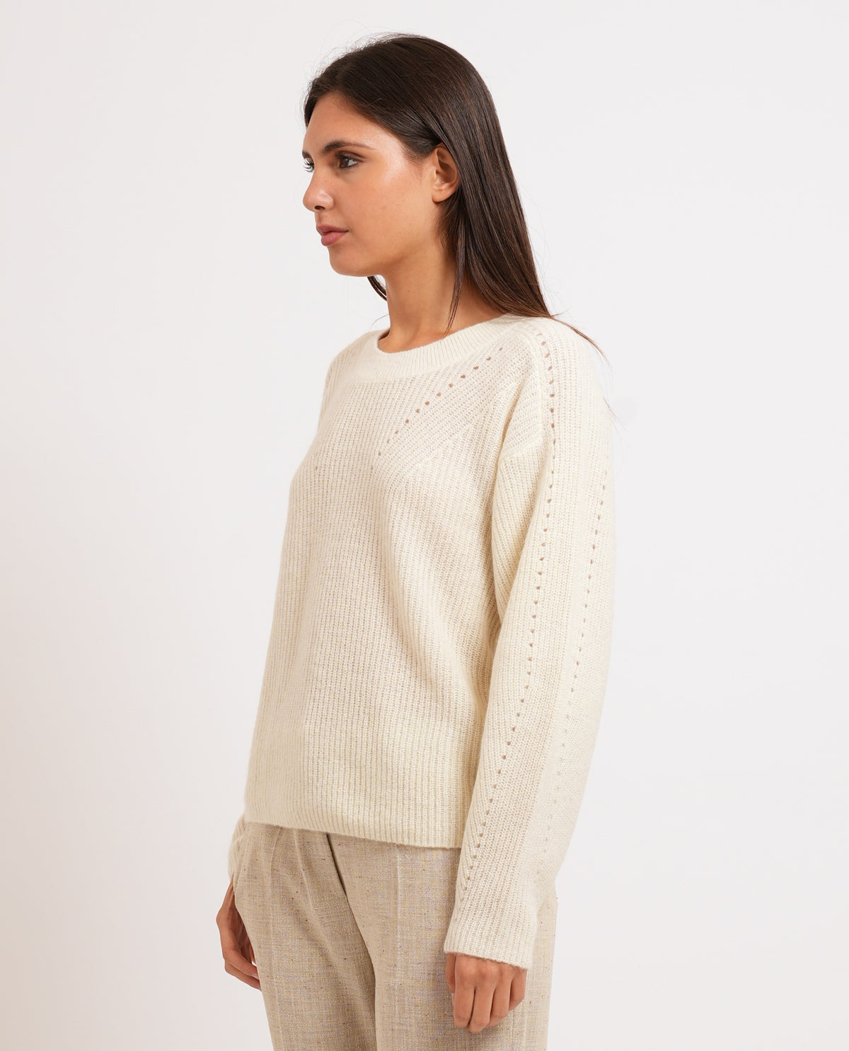Maglione donna Boss in misto lana 