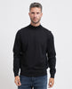 Maglione a lupetto Boss uomo in lana extrafine