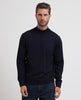Maglione a lupetto Boss uomo in lana extrafine