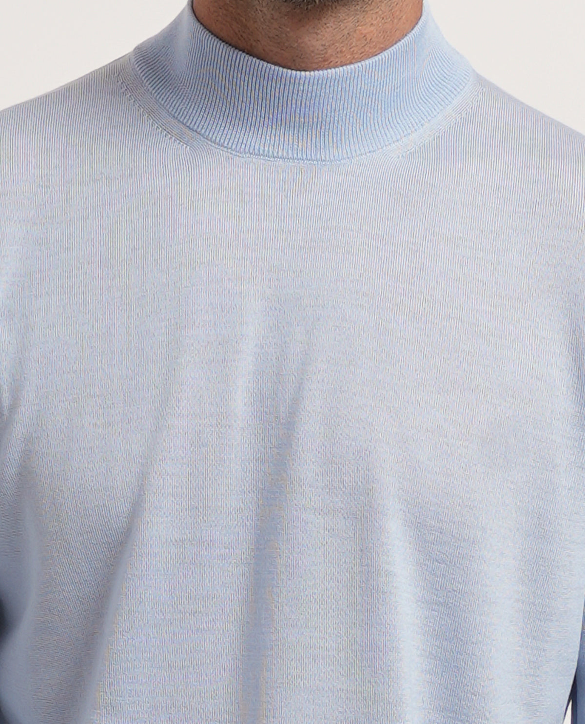 Maglione a lupetto Boss uomo in lana extrafine 