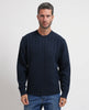 Maglione uomo Boss con lavorazione a trecce