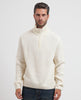 Boss men's half-zip sweater