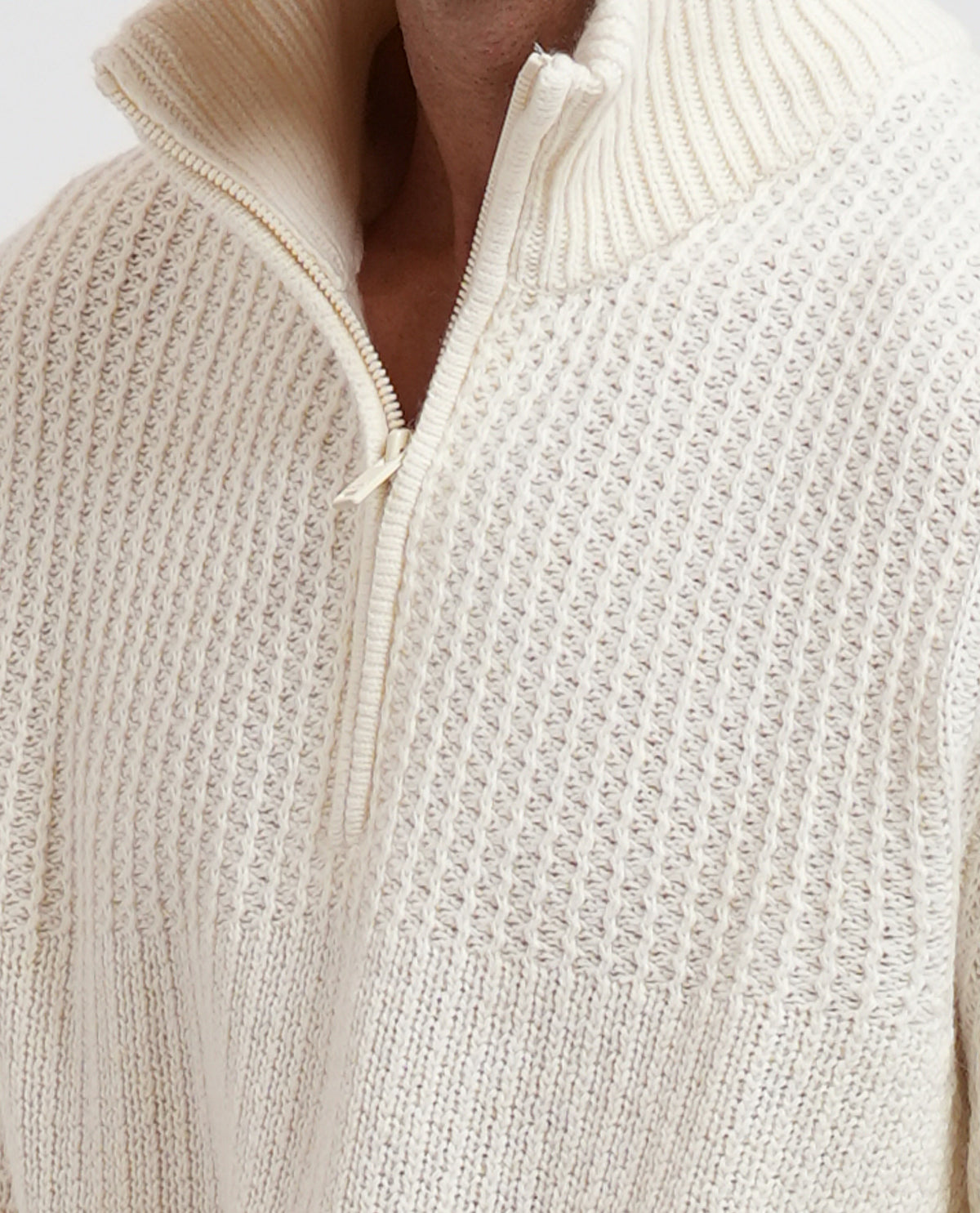 Maglione uomo Boss a mezza zip 