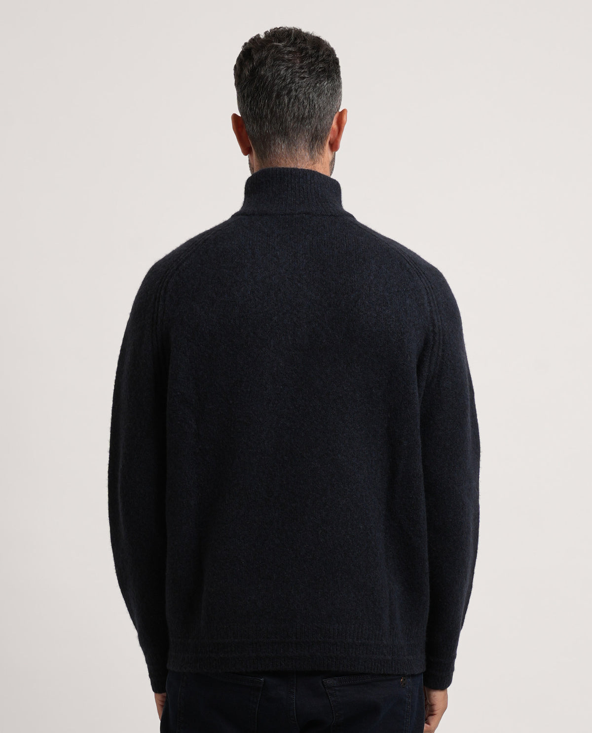 Maglione a collo alto Boss in misto lana 
