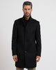 Boss men's slim-fit coat in Italian fabric
