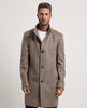 Boss men's mandarin collar coat