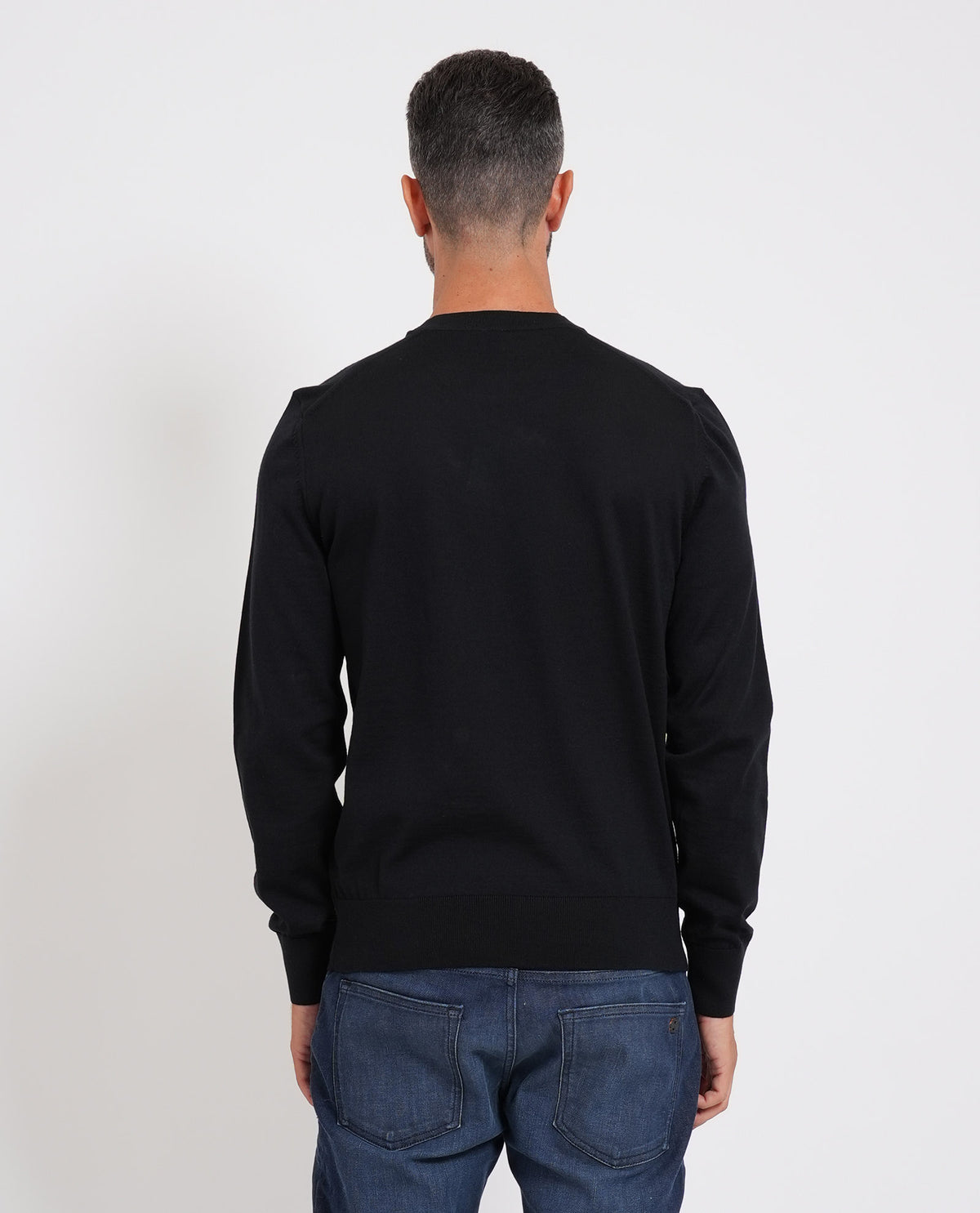 Maglione uomo Boss in lana vergine 