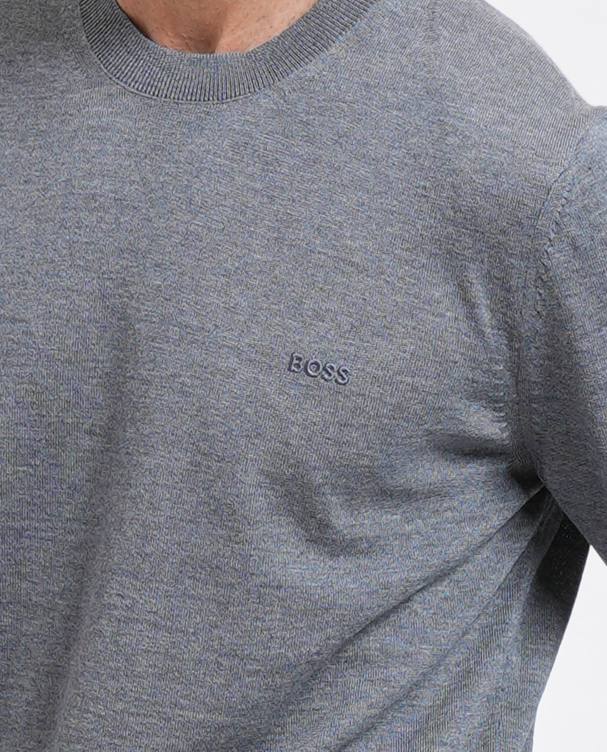 Maglione uomo Boss in lana vergine 