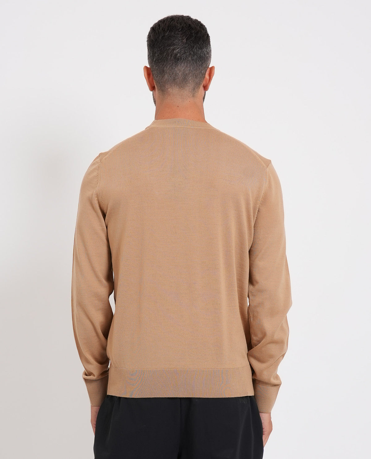 Maglione uomo Boss in lana vergine 