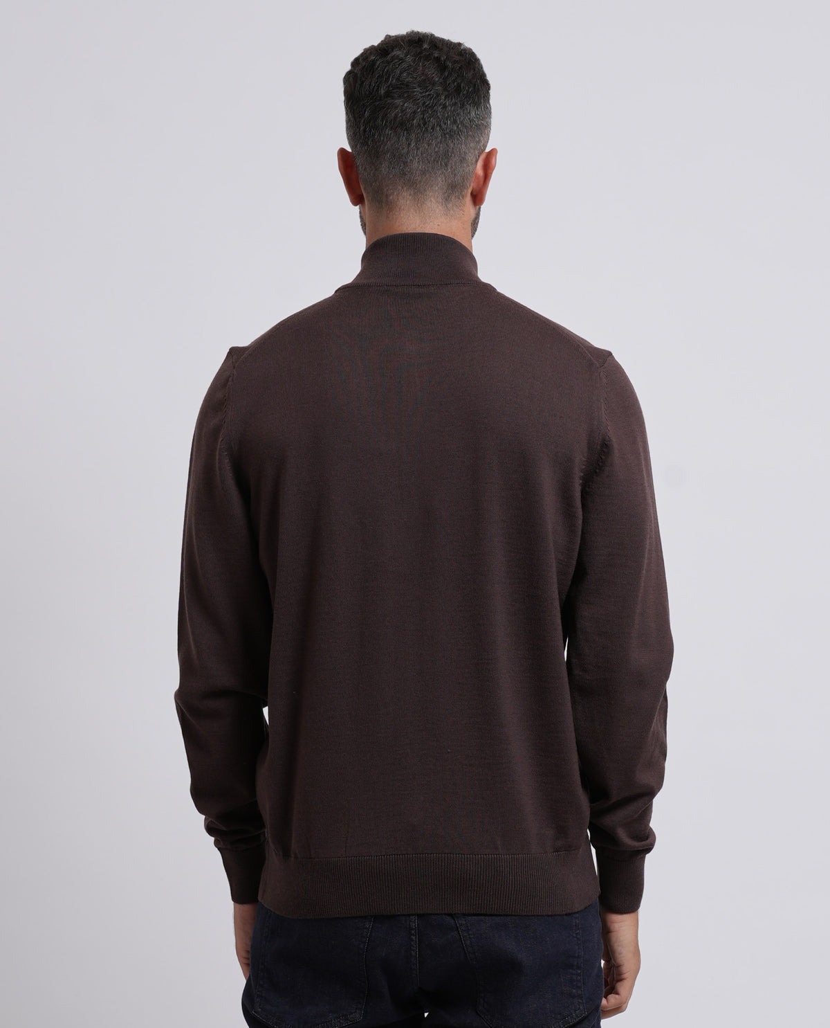 Maglione uomo Boss fullzip e con logo ricamato 