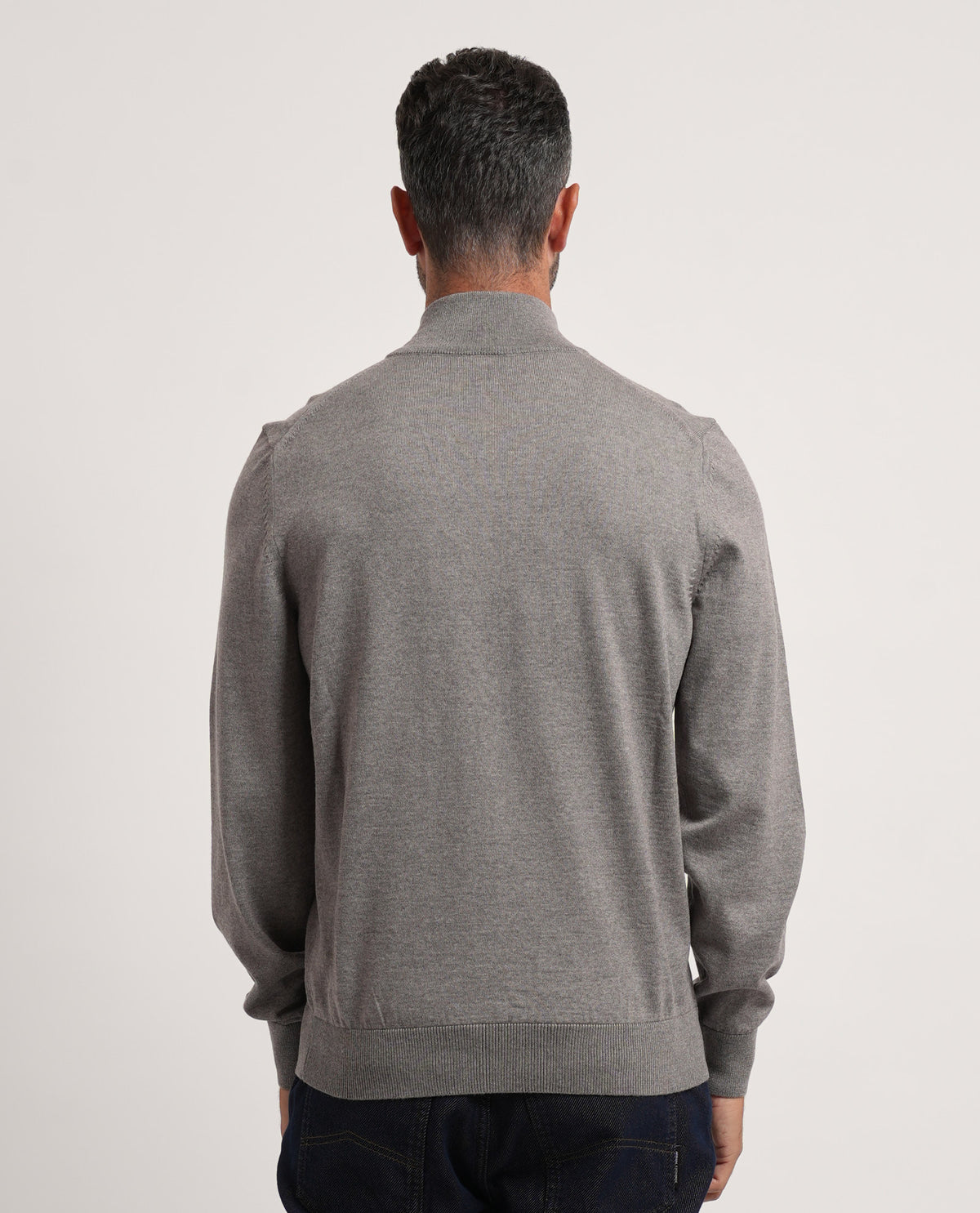 Cardigan uomo Boss fullzip e con logo ricamato 