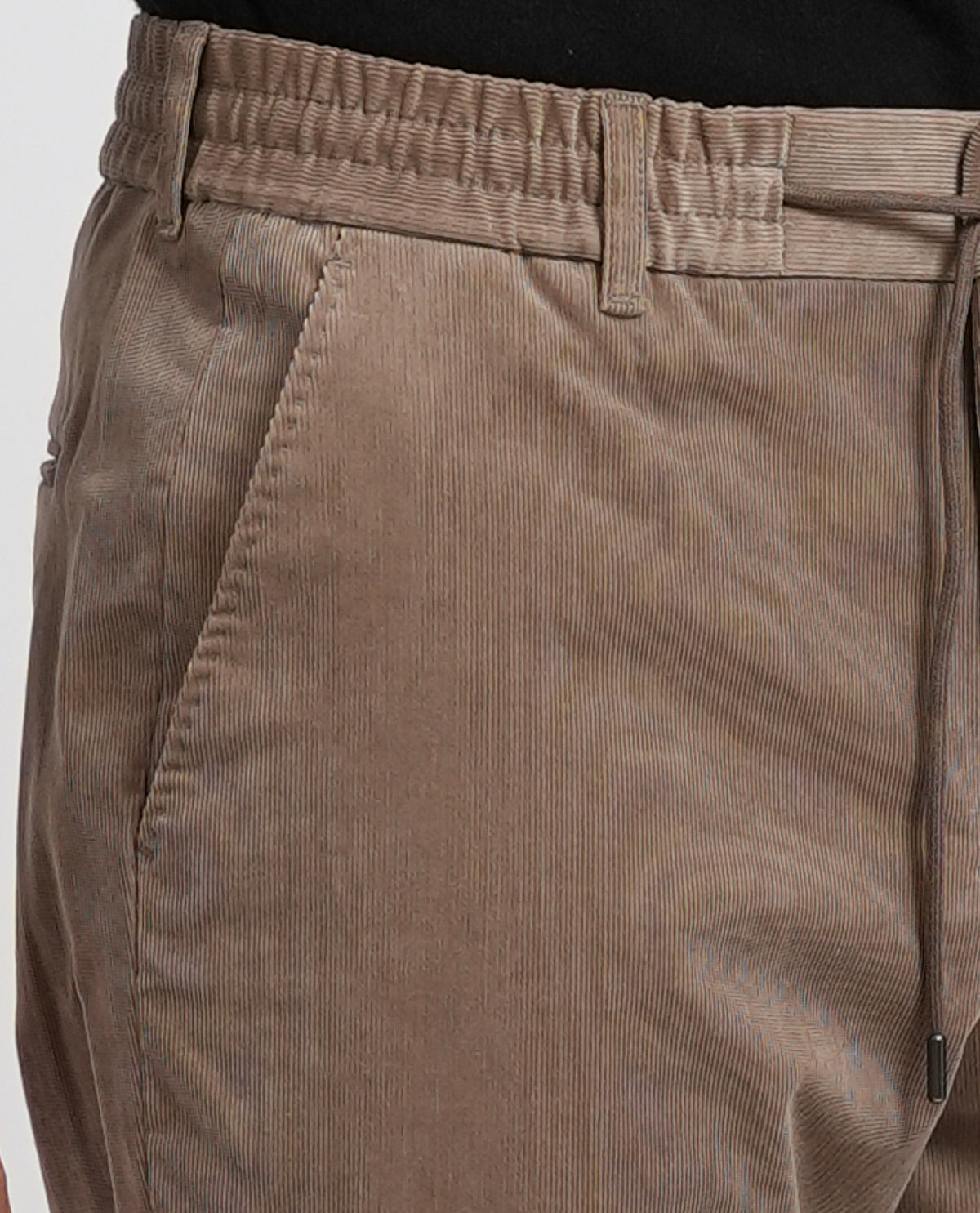 Pantaloni affusolati uomo Boss in velluto 