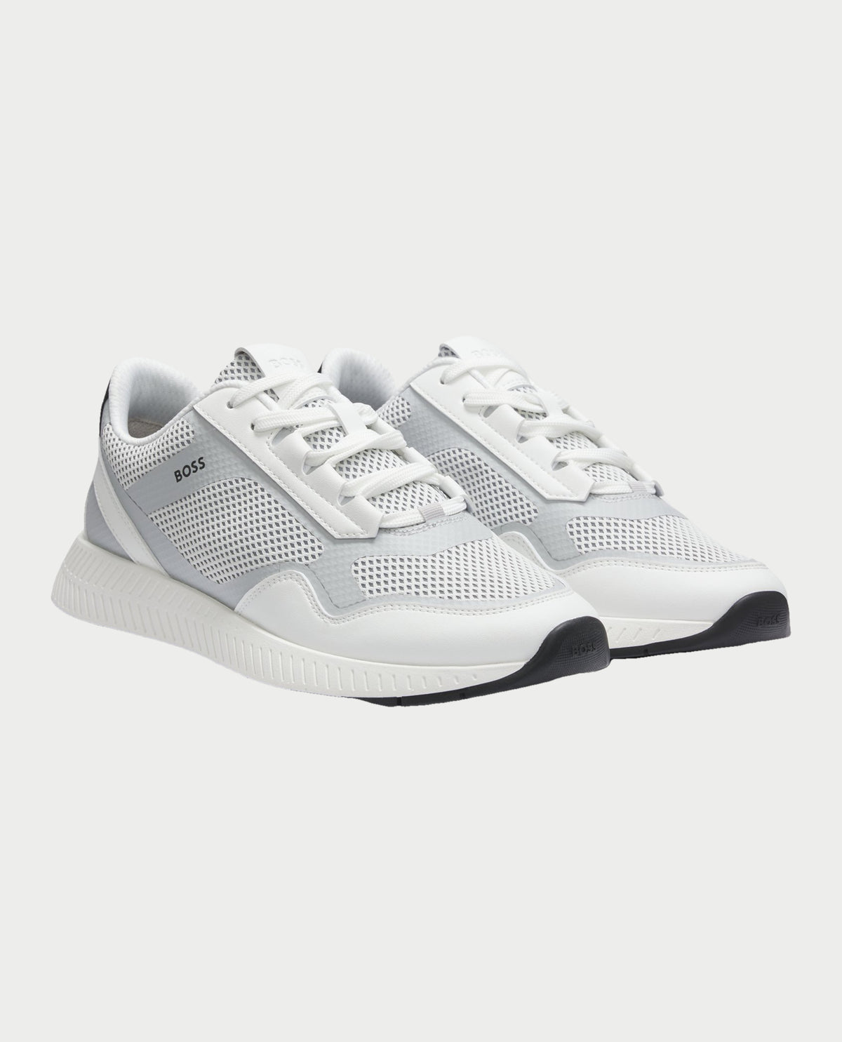 Sneakers Titanium uomo Boss traforate 