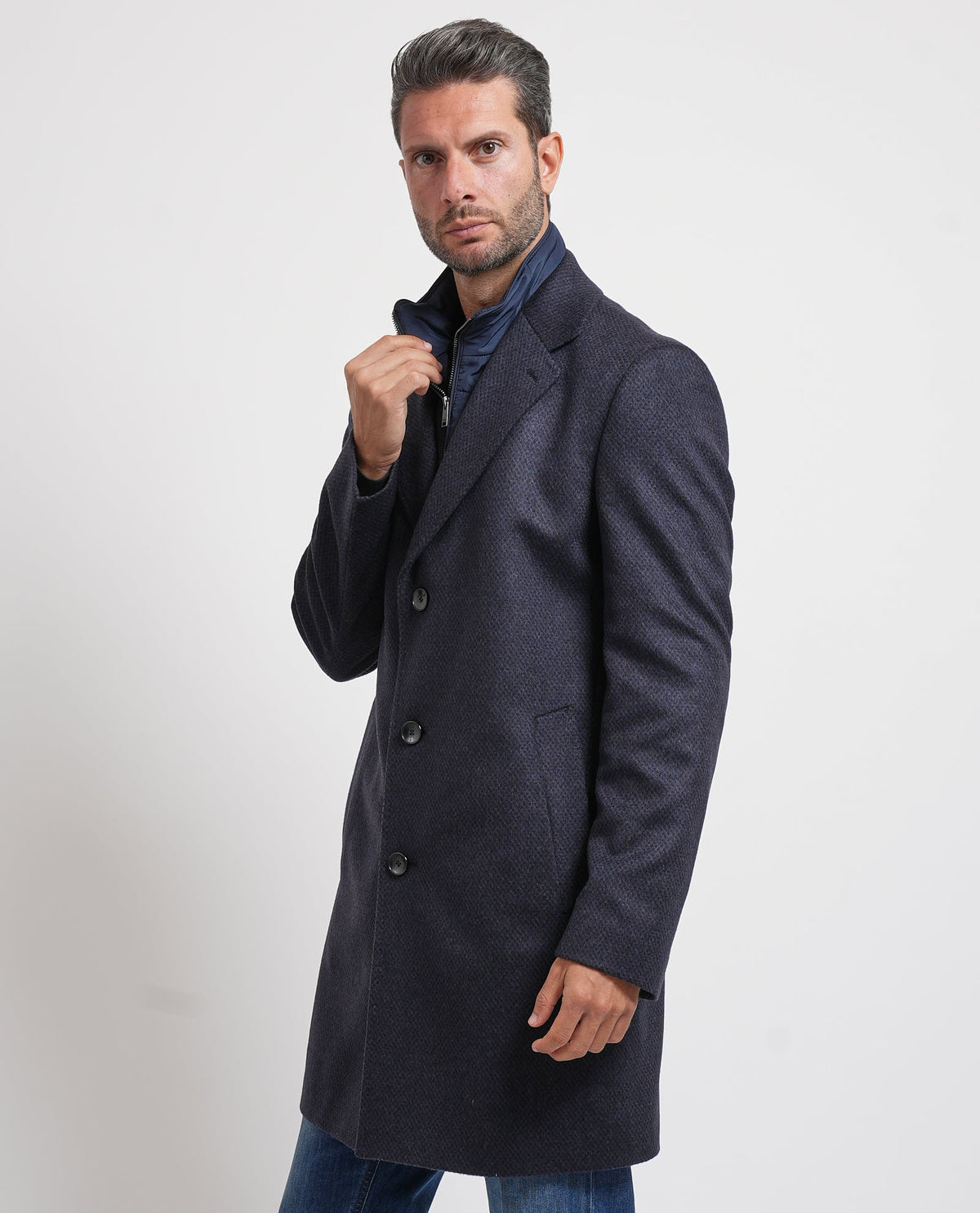 Cappotto uomo Boss con gilet interno 