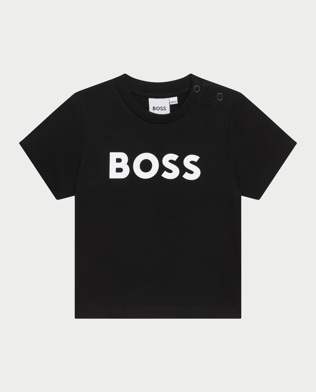 T-shirt neonati Boss girocollo 