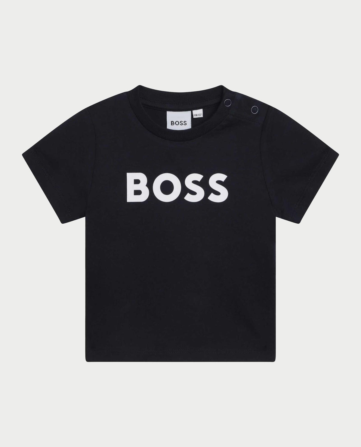T-shirt neonati Boss girocollo 