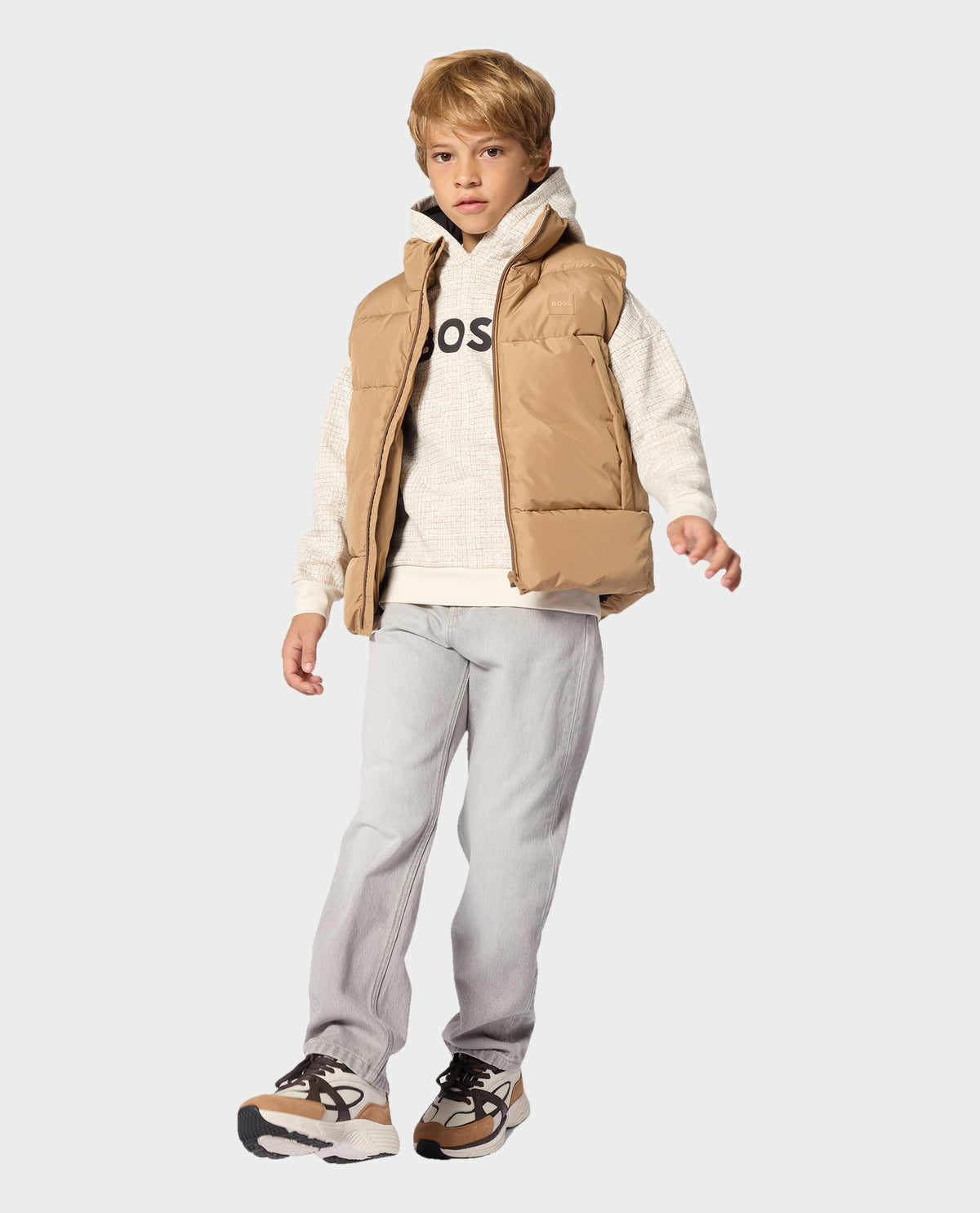 Jeans bambino Boss a 5 tasche 