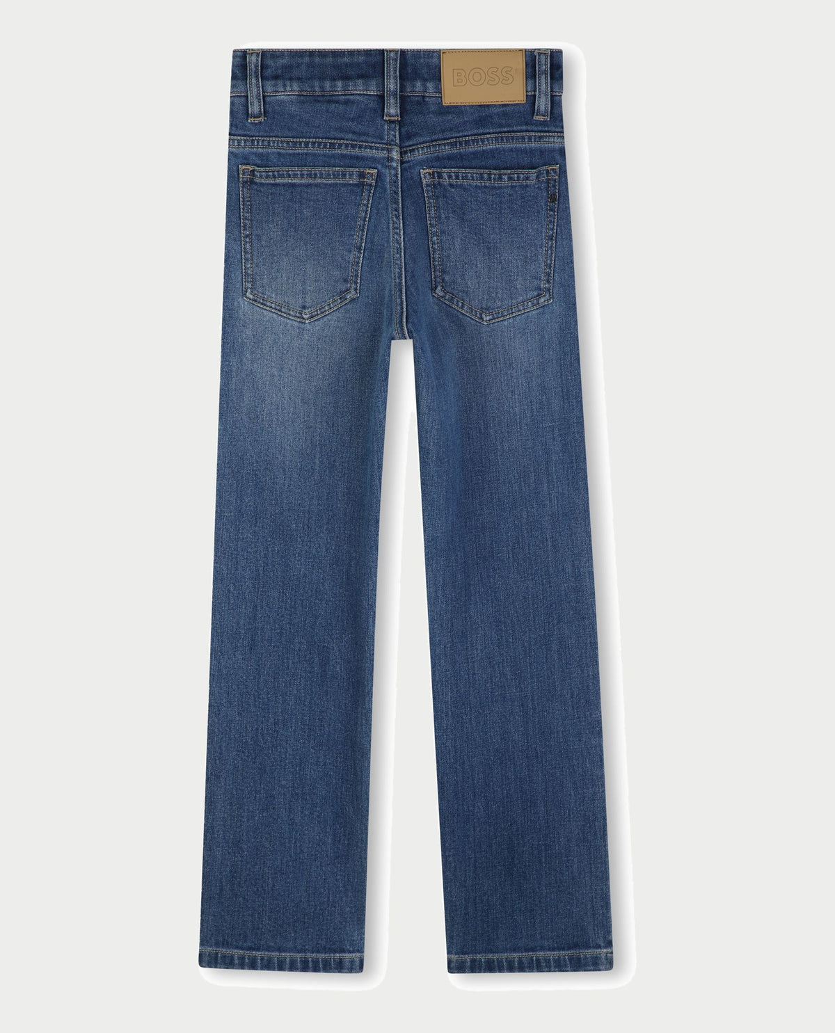 Pantaloni in denim stone Boss bambino 