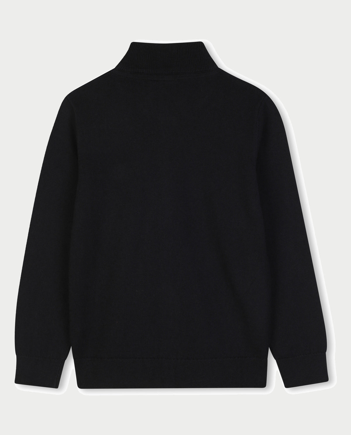 Cardigan bambino Boss fullzip e logo 