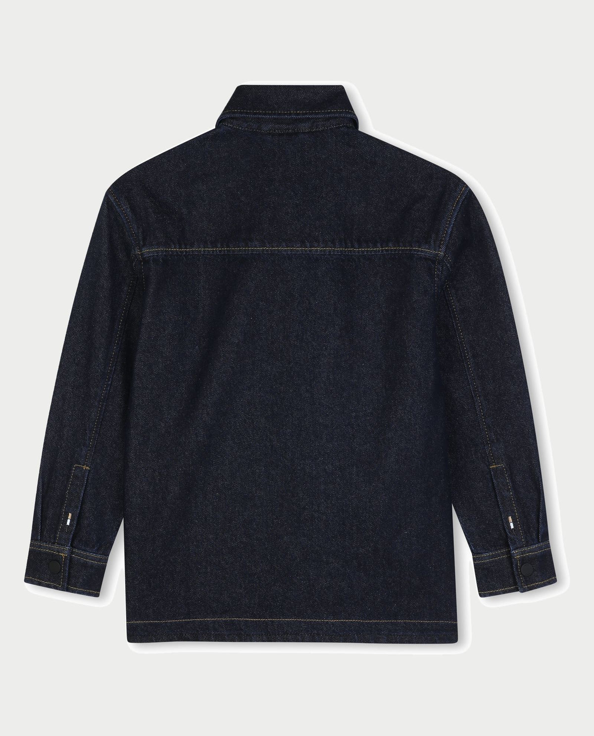 Camicia in denim Boss bambino con bottoni 
