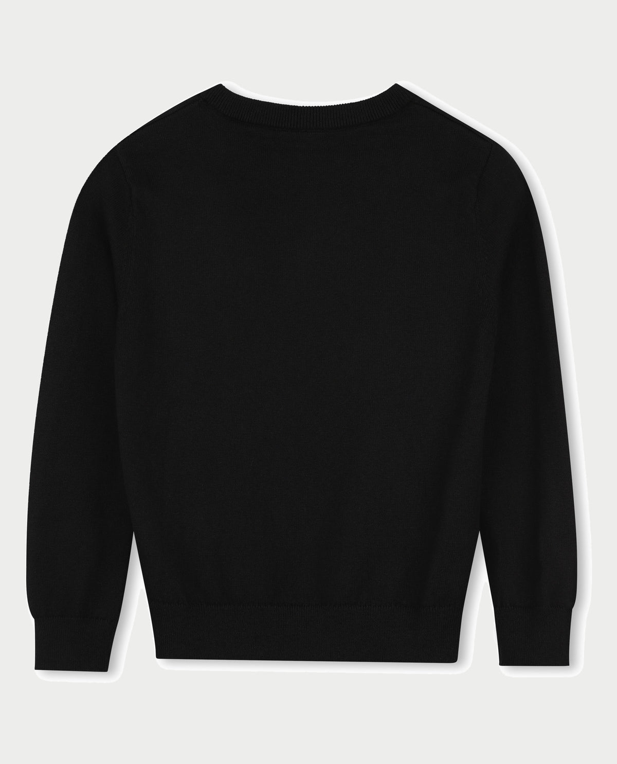 Maglione girocollo bambino Boss con righe 