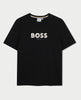 T-shirt girocollo bambino Boss con logo