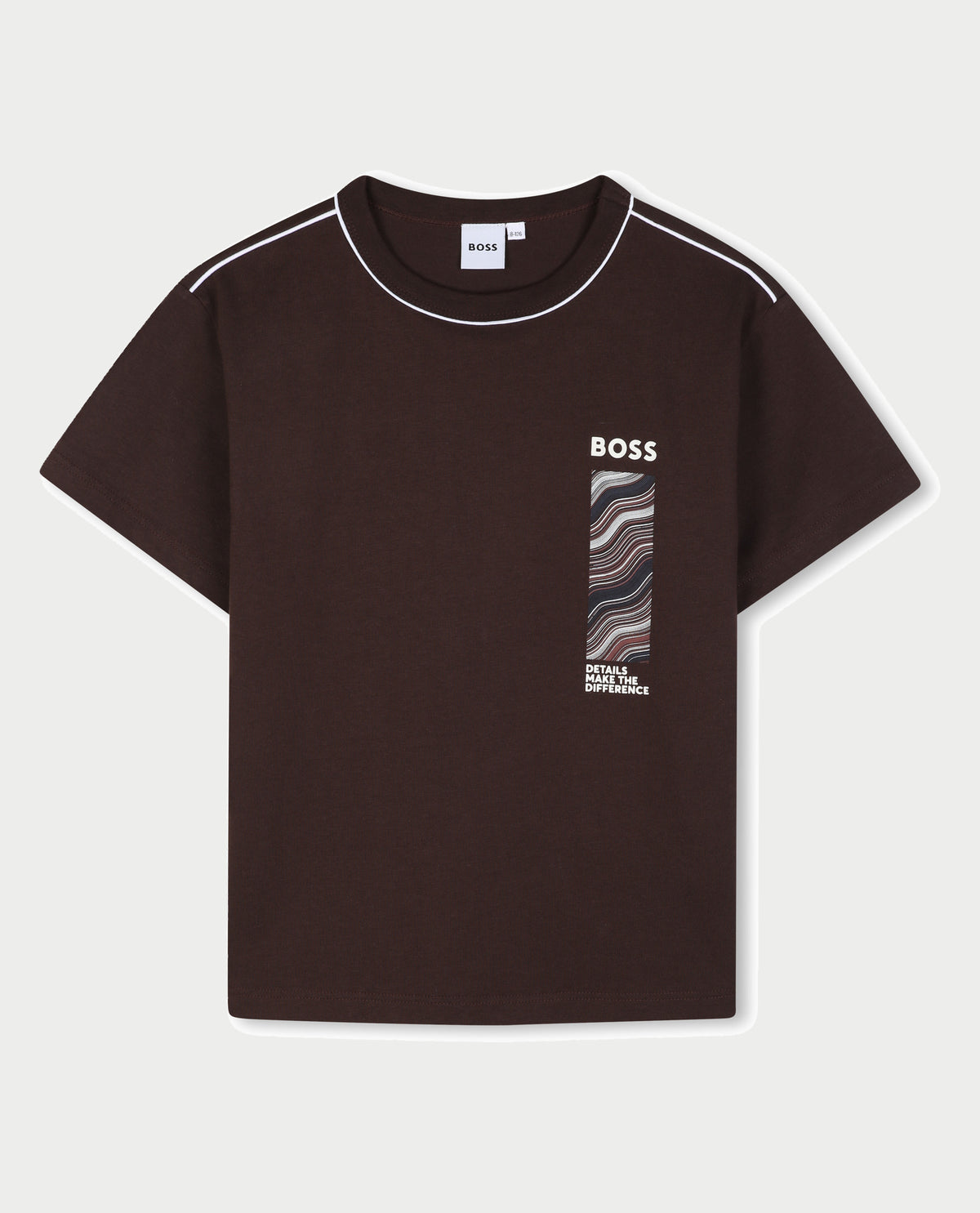 T-shirt bambino Boss con logo 