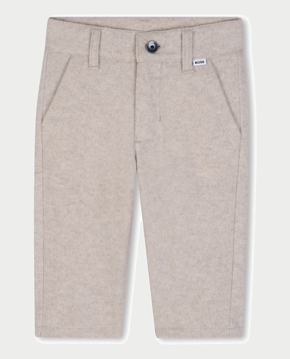 Pantaloni ecru antico Boss bambino 