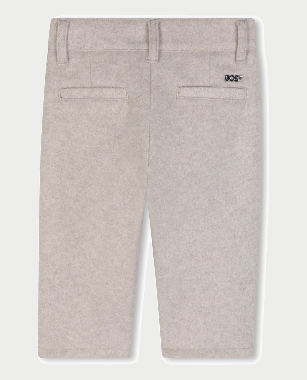 Pantaloni ecru antico Boss bambino 