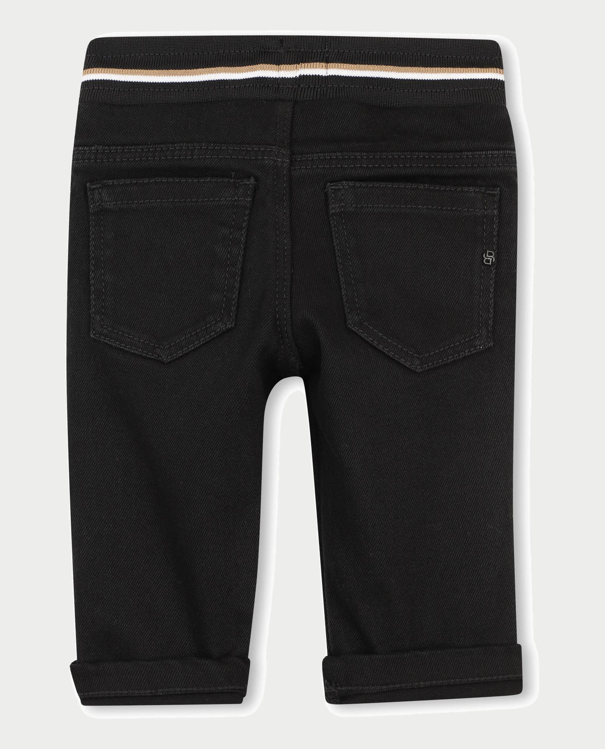 Jeans bambino Boss con elastico e coulisse 